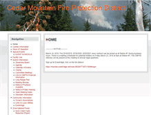 Tablet Screenshot of cmfpd.com